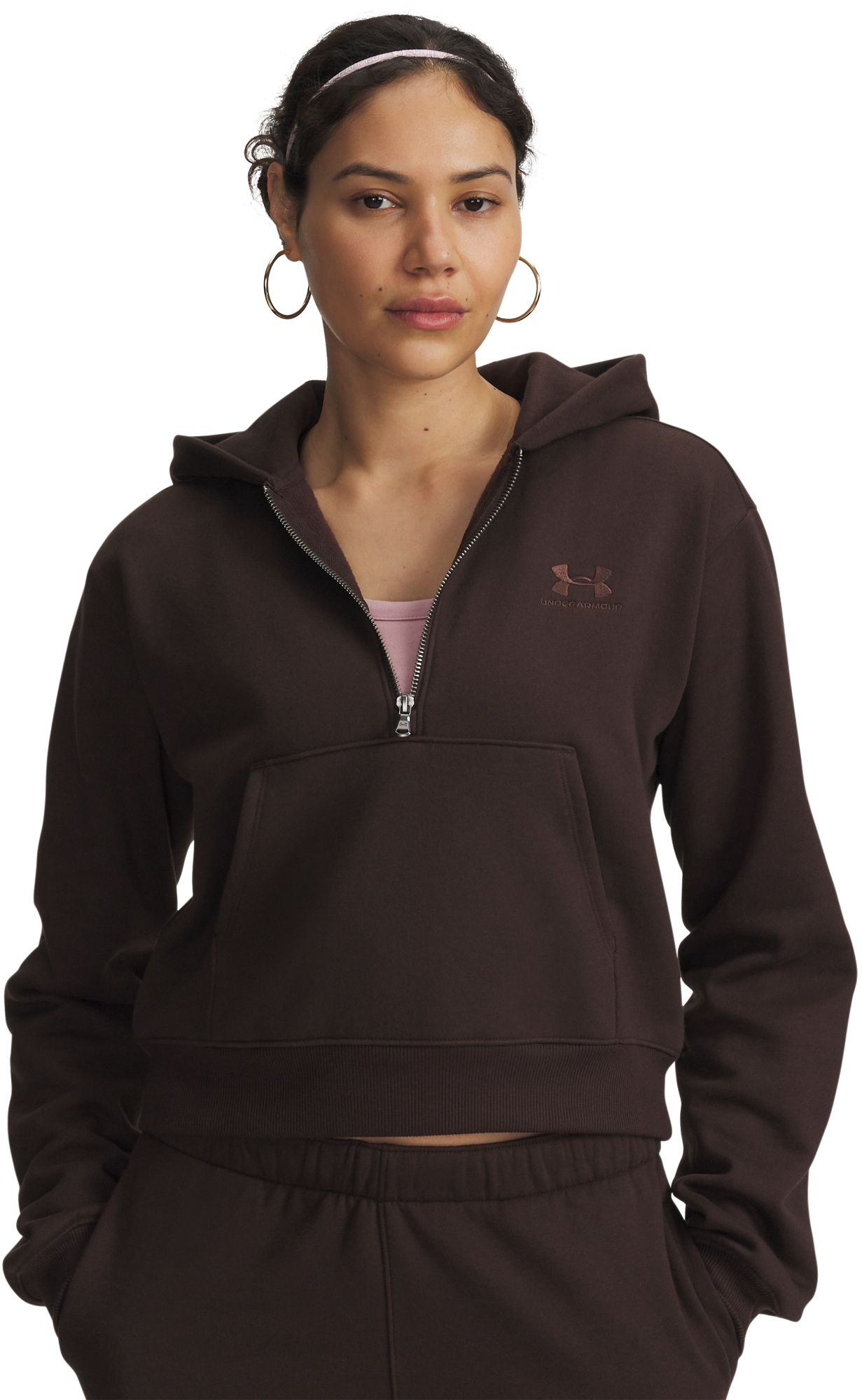 Under Armour Women's Icon Vida Fleece 1/2 Zip