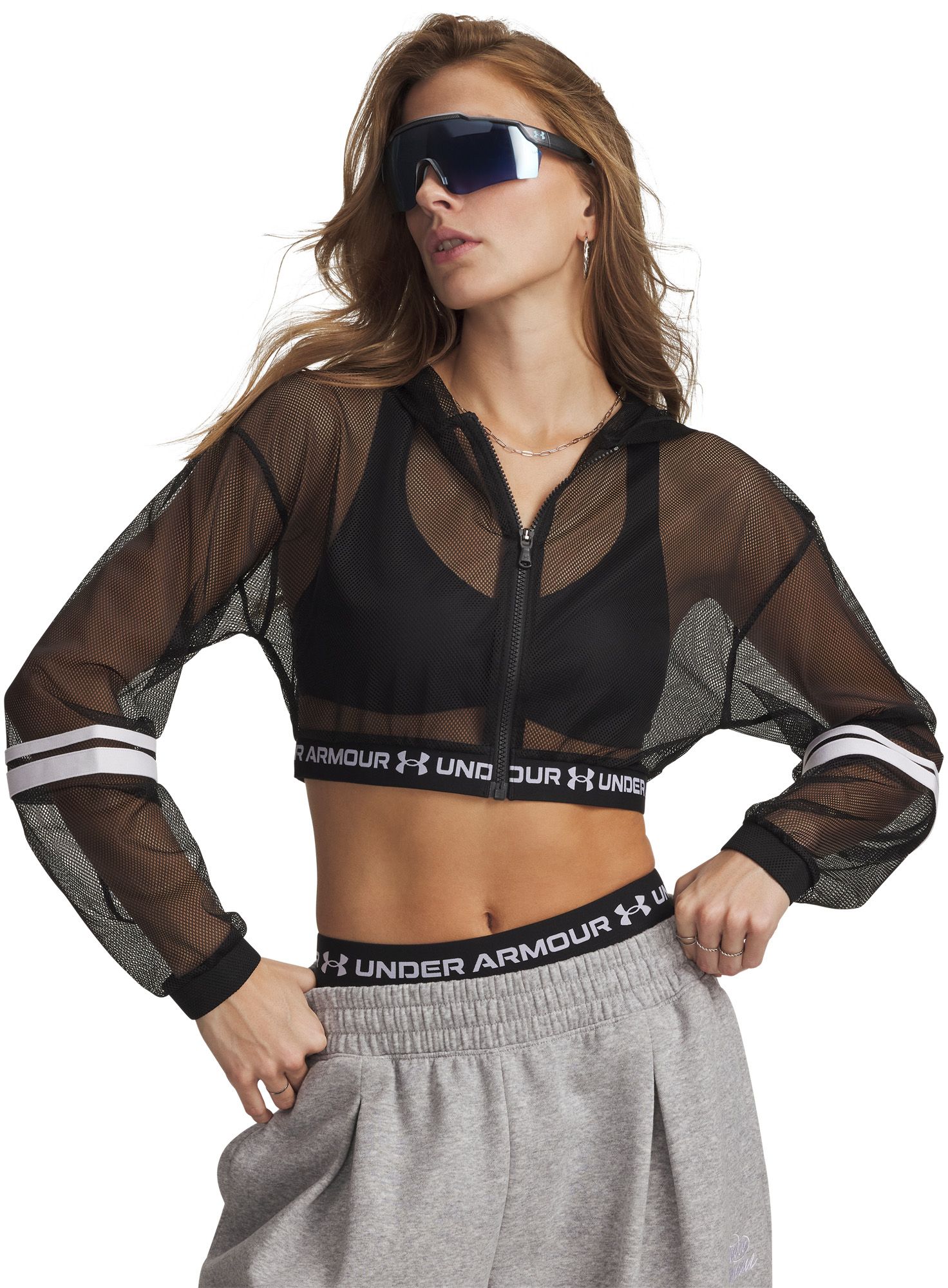 Under Armour Women's HeatGear® Mesh Full Zip