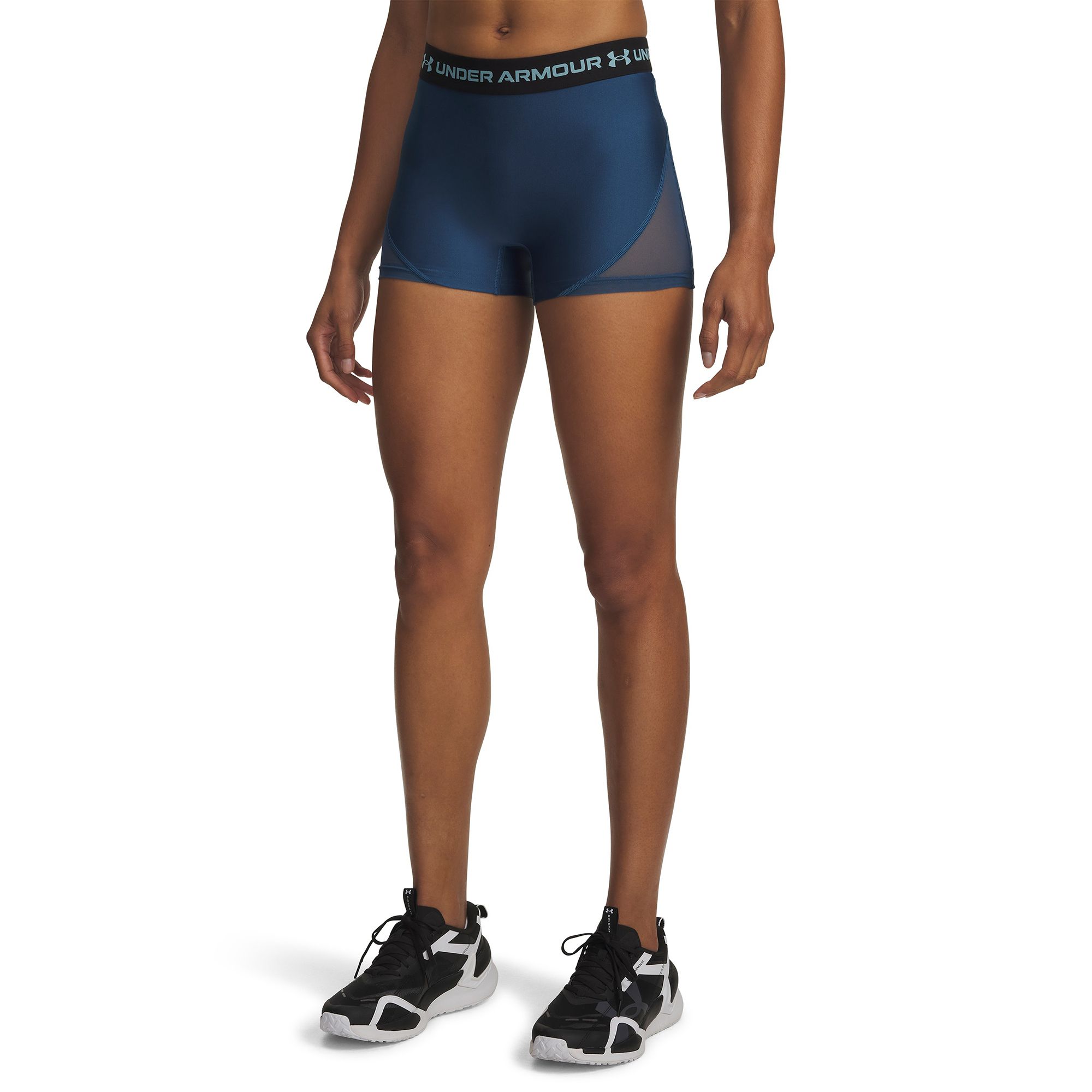 Under Armour Women's HeatGear Mesh Shorty Shorts