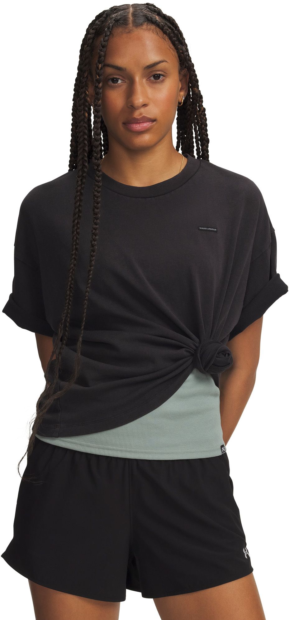 Under Armour Women's Heavyweight Wordmark Boxy Tee