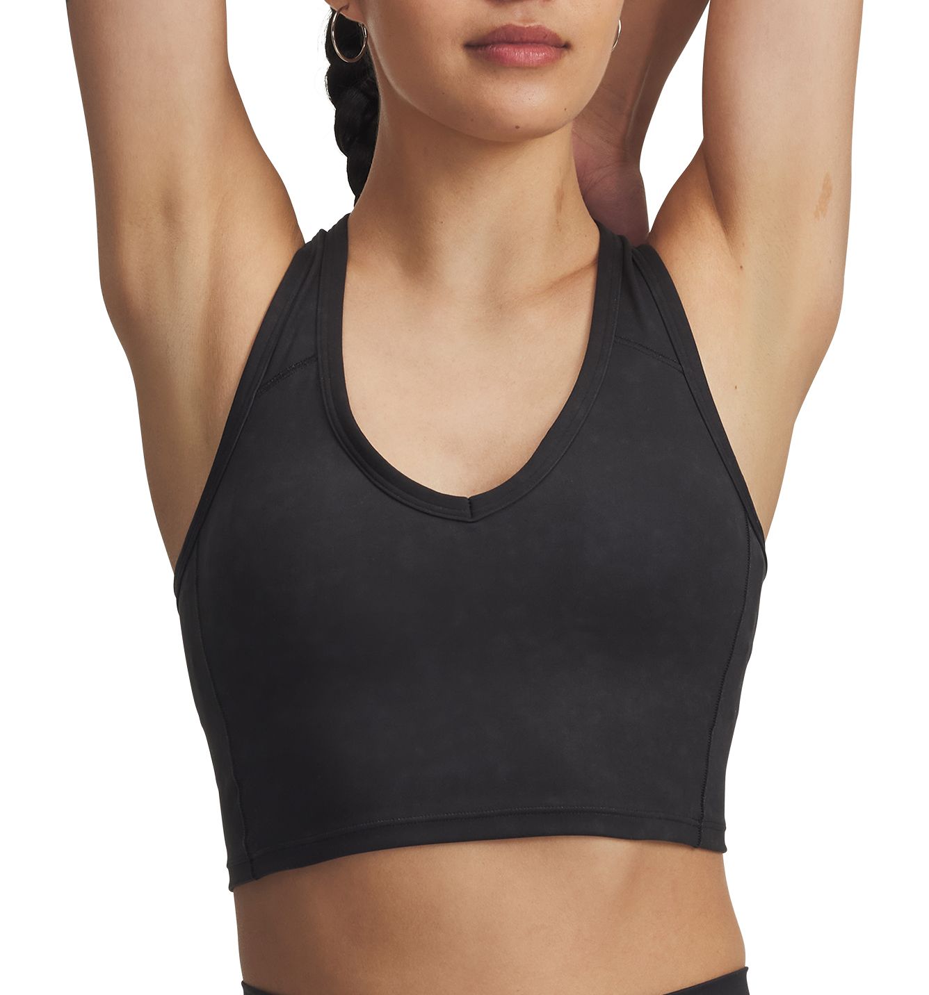 Under Armour Women's Meridian Suede Effect Sports Bra