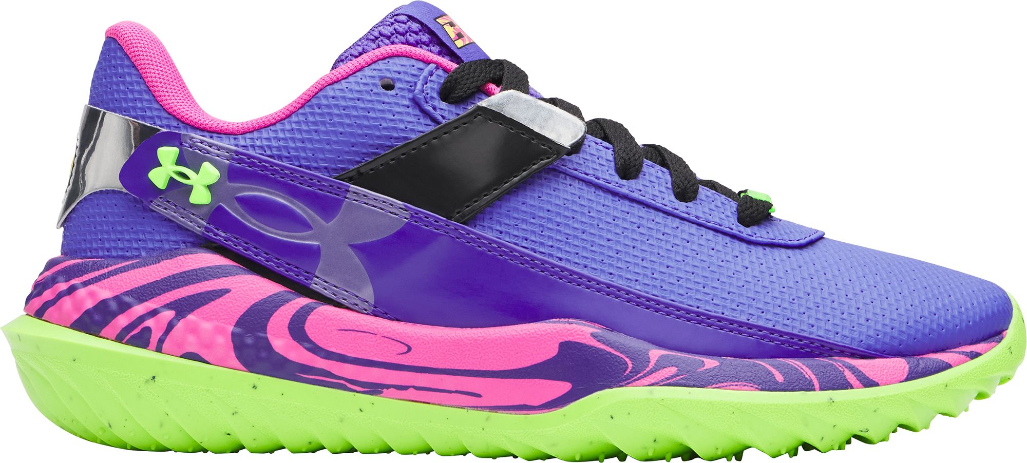 Under Armour Kids' Harper 10 Mad House Turf Baseball Shoes