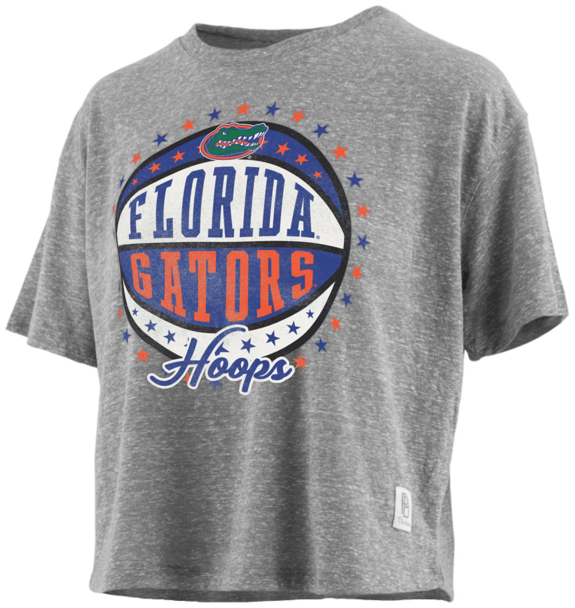 Pressbox Women's Florida Gators Medium Heather Gray T-Shirt