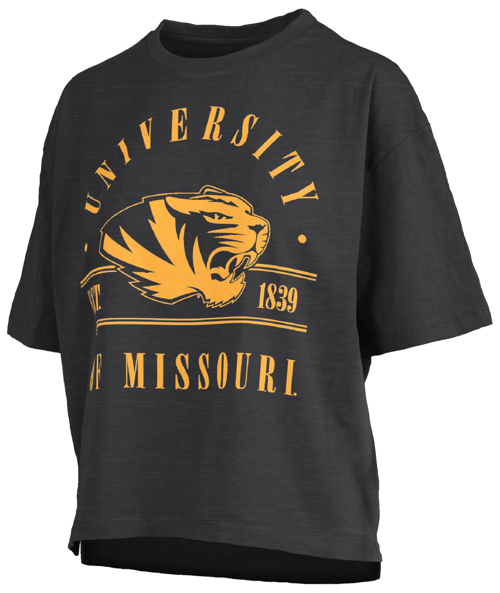Pressbox Women's Missouri Tigers Black Sloane T-Shirt
