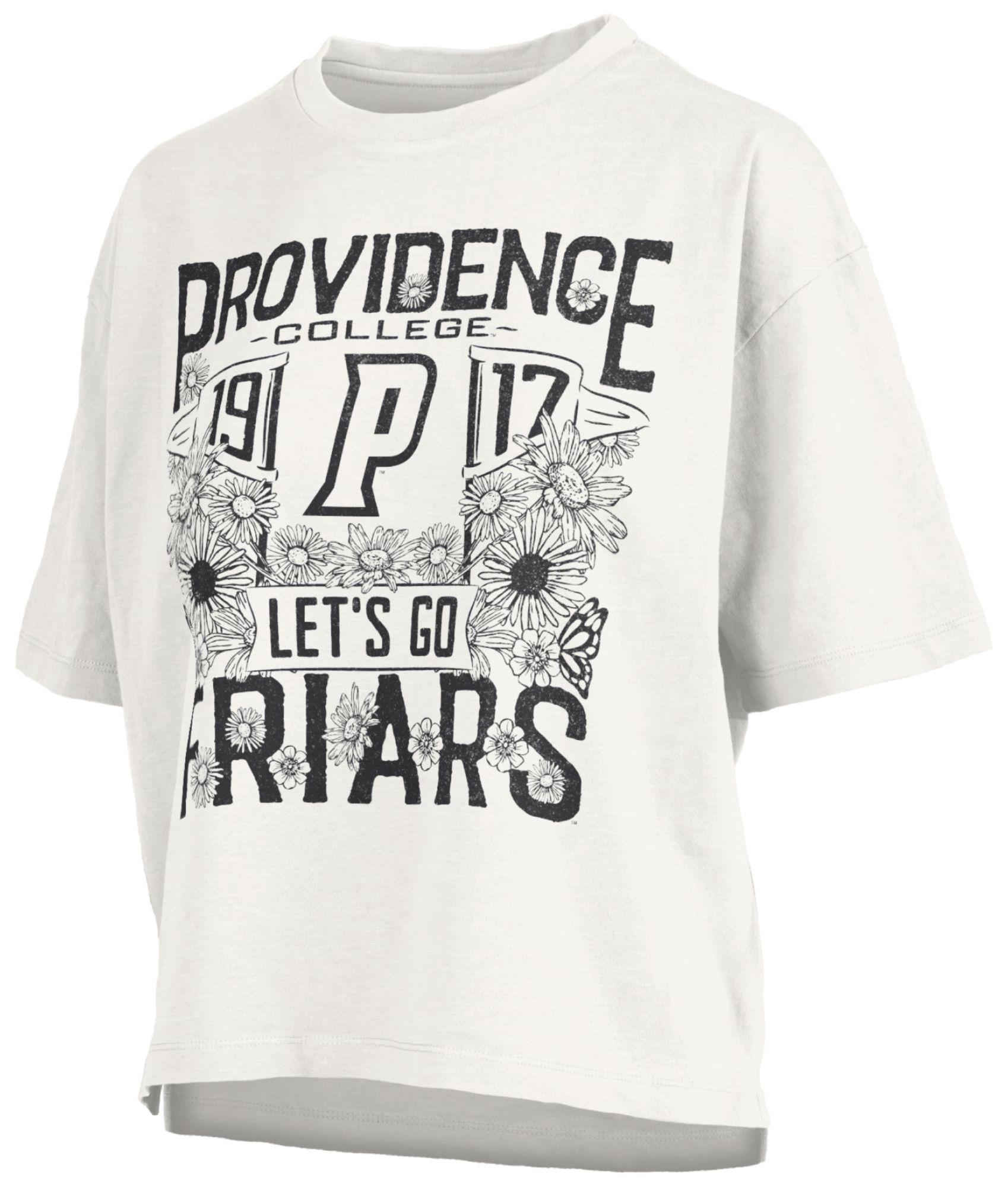 Pressbox Women's Providence Friars White Jasmine T-Shirt