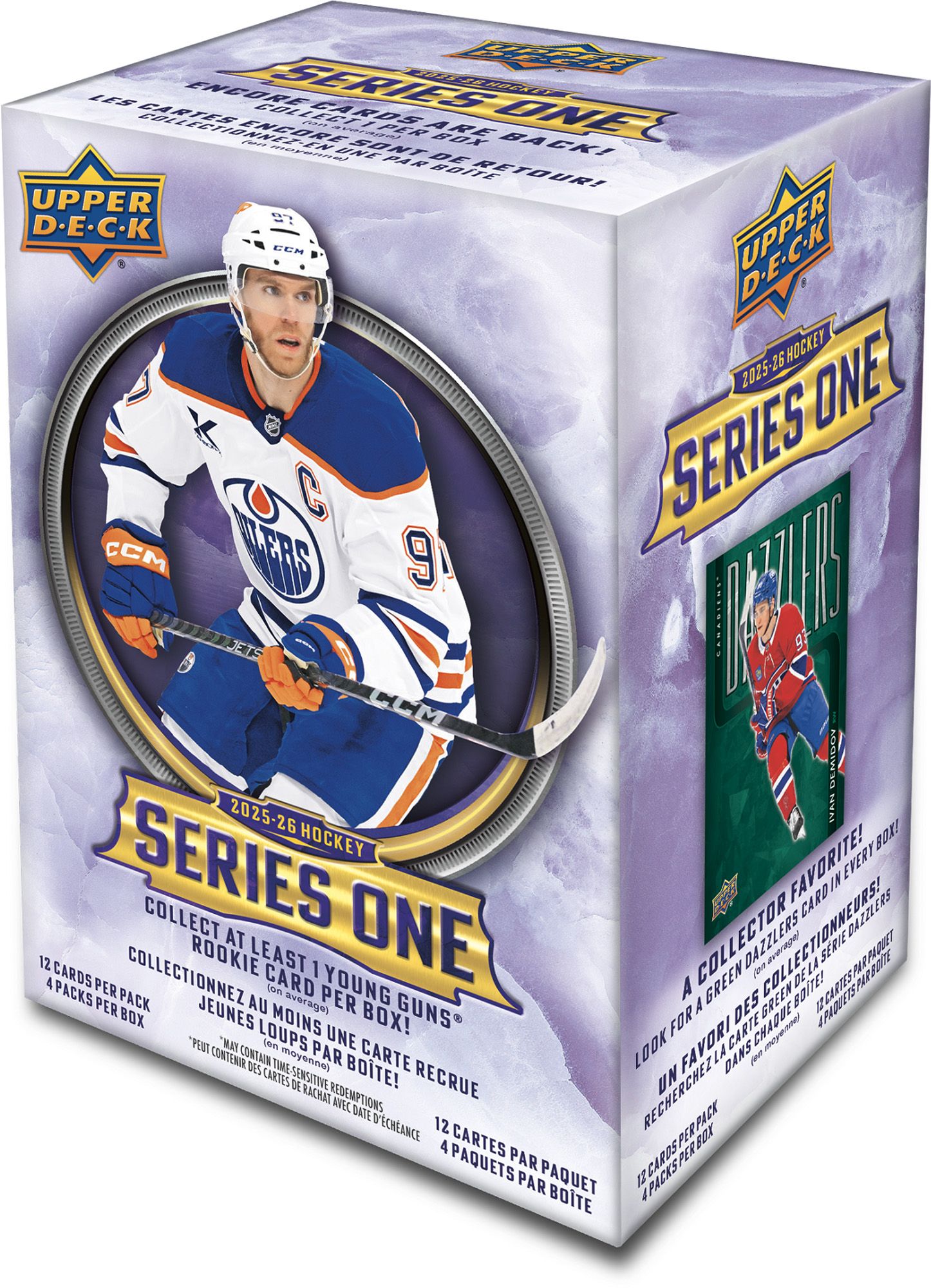 2025-26 Upper Deck Series 1 Hockey Blaster Box