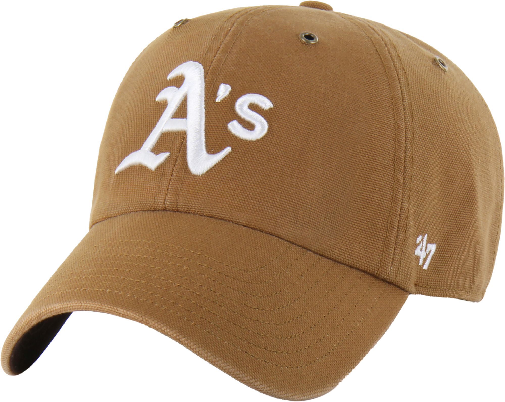 Carhartt x '47 Adult Athletics Brown Clean Up Adjustable Hat