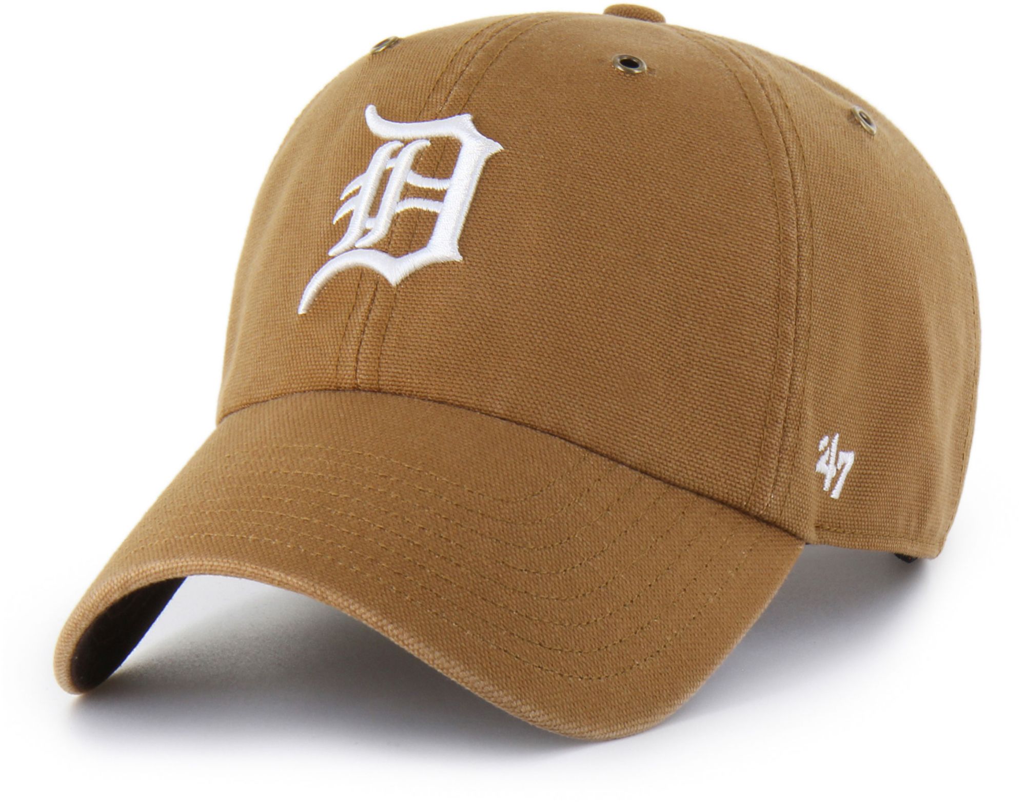 Carhartt x '47 Adult Detroit Tigers Brown Clean Up Adjustable Hat
