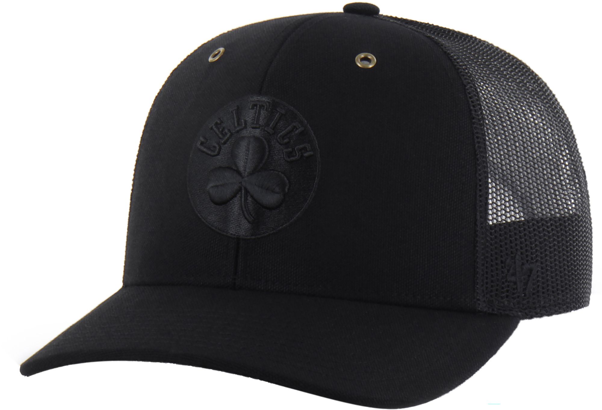 Carhartt x 47 Adult Boston Celtics Black Adjustable Trucker Hat