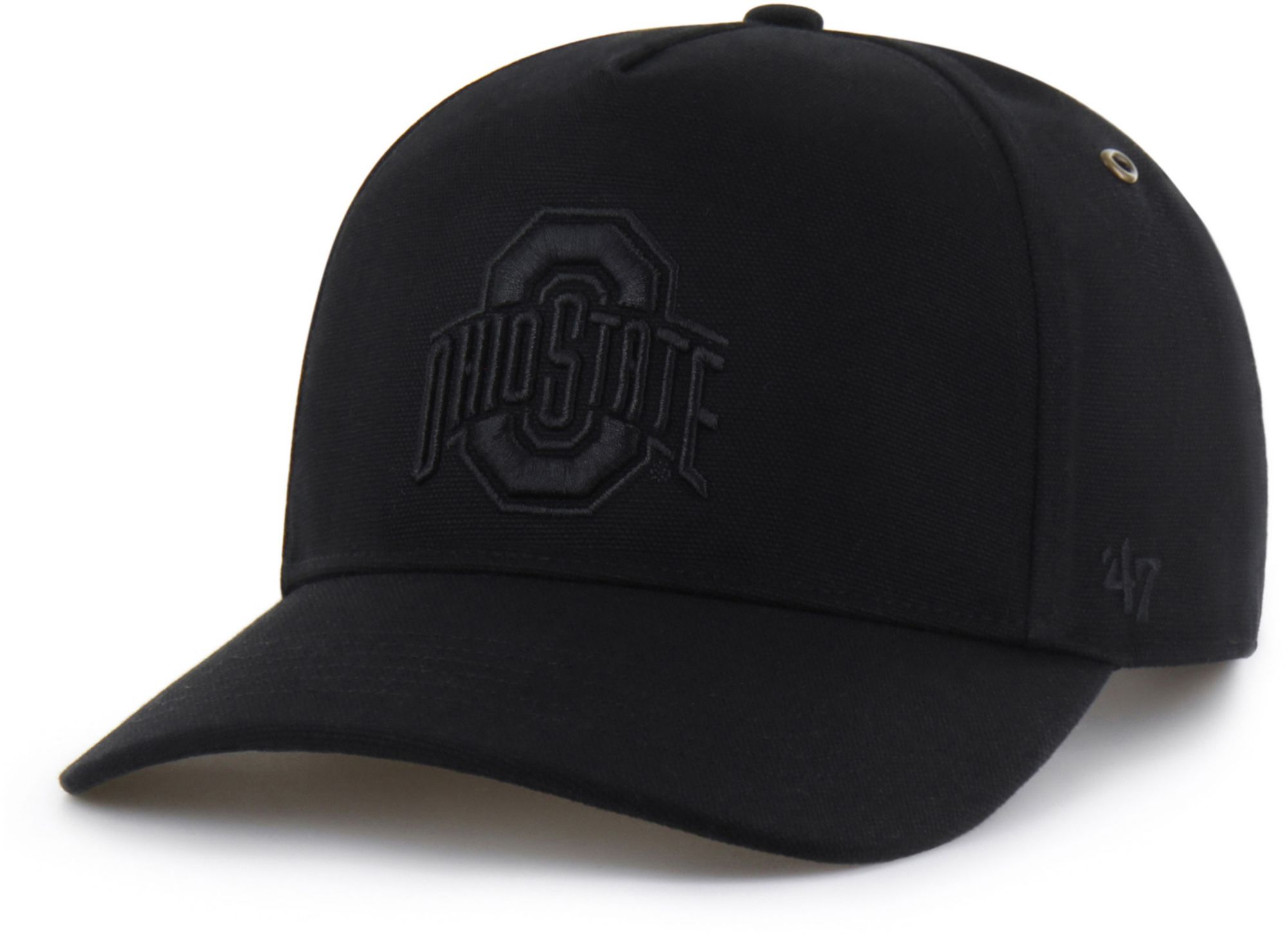 Carhartt x '47 Adult Ohio State Buckeyes Black Hitch Adjustable Hat