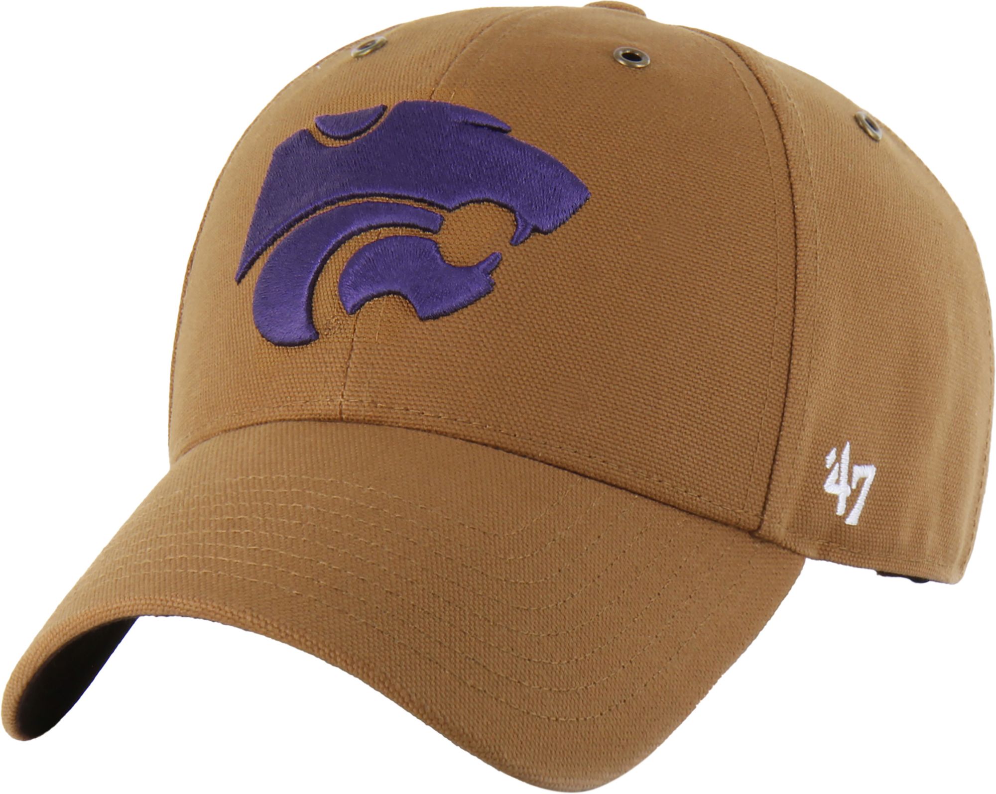 Carhartt x '47 Adult Kansas State Wildcats Carhartt Brown MVP Adjustable Hat