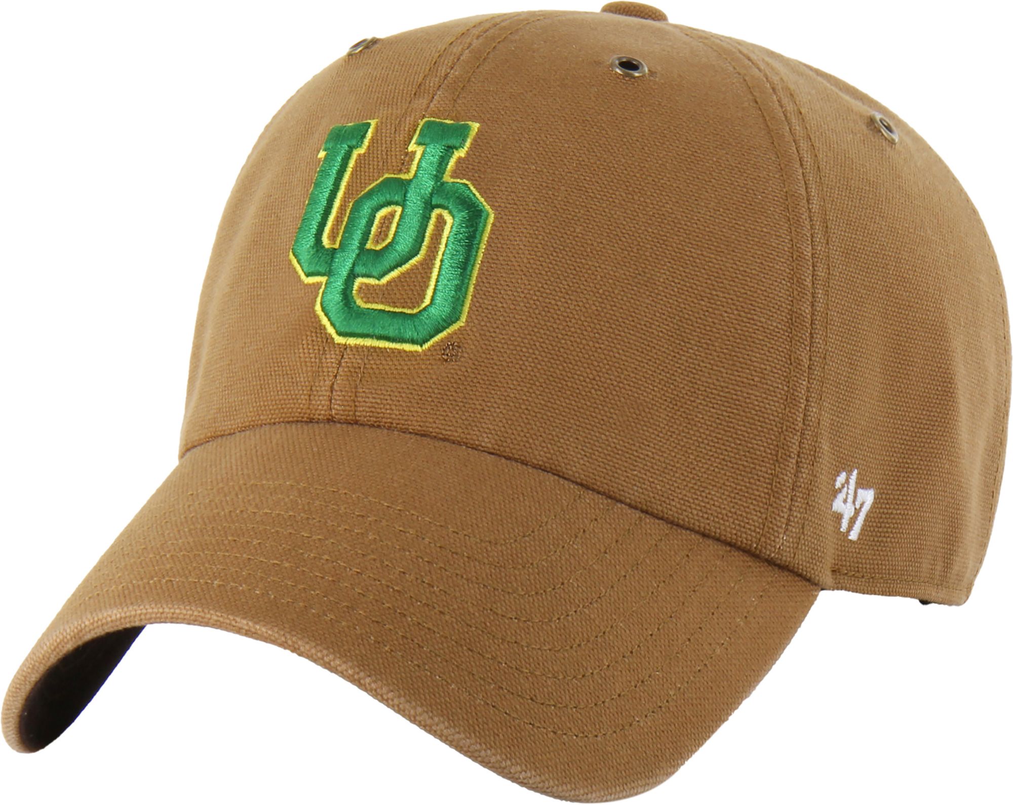 Carhartt x '47 Adult Oregon Ducks Carhartt Brown Clean Up Adjustable Hat