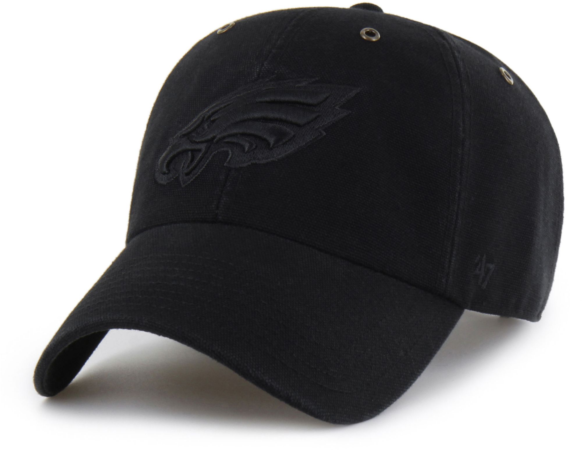 Carhartt x '47 Adult Philadelphia Eagles Black Clean Up Adjustable Hat