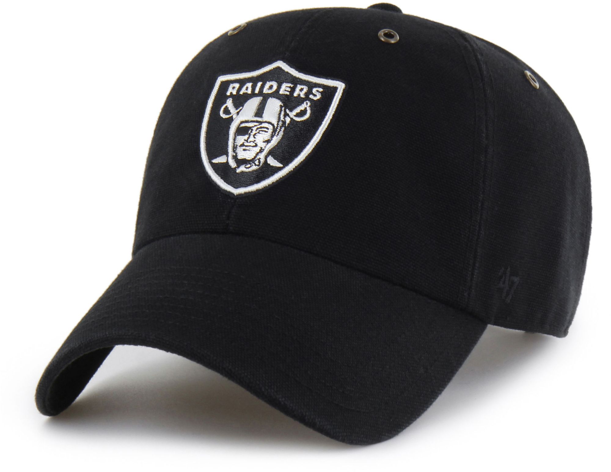 Carhartt x '47 Adult Las Vegas Raiders Black Clean Up Adjustable Hat