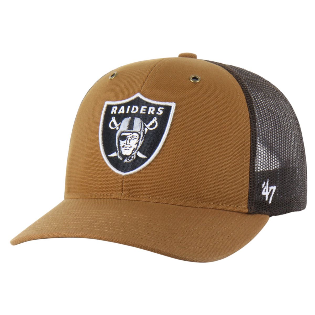 Carhartt x '47 Adult Baltimore Ravens Brown Dyed Clean Up Hat