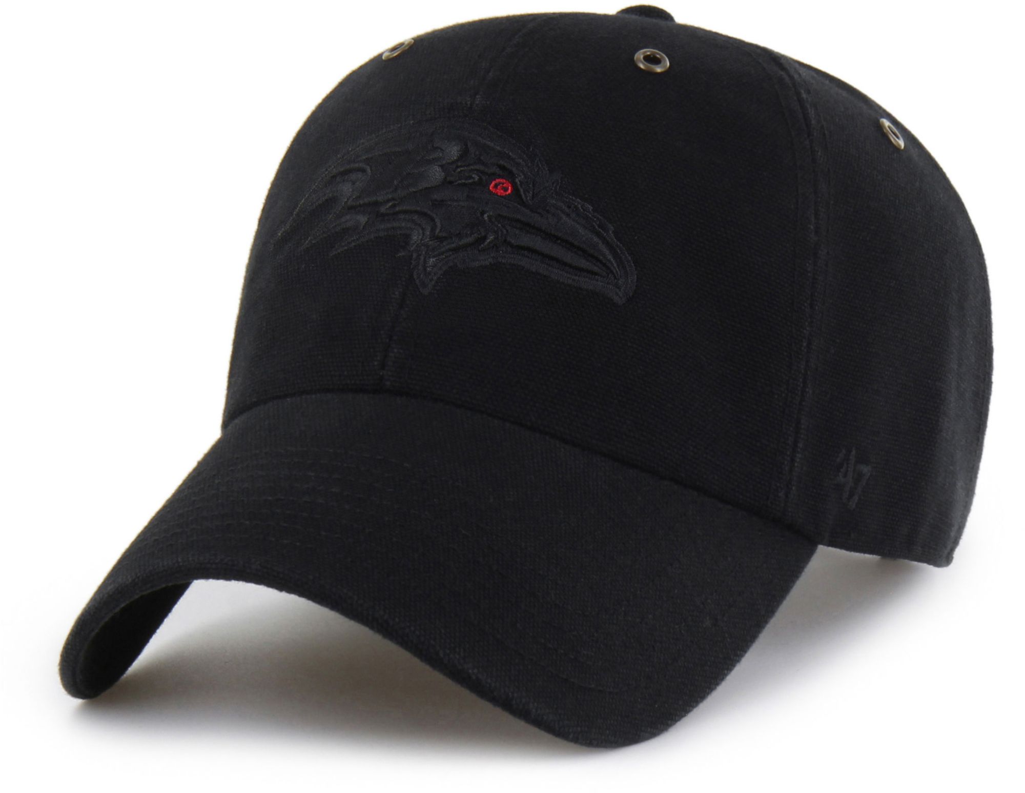 Carhartt x '47 Adult Baltimore Ravens Black Dyed Clean Up Adjustable Hat