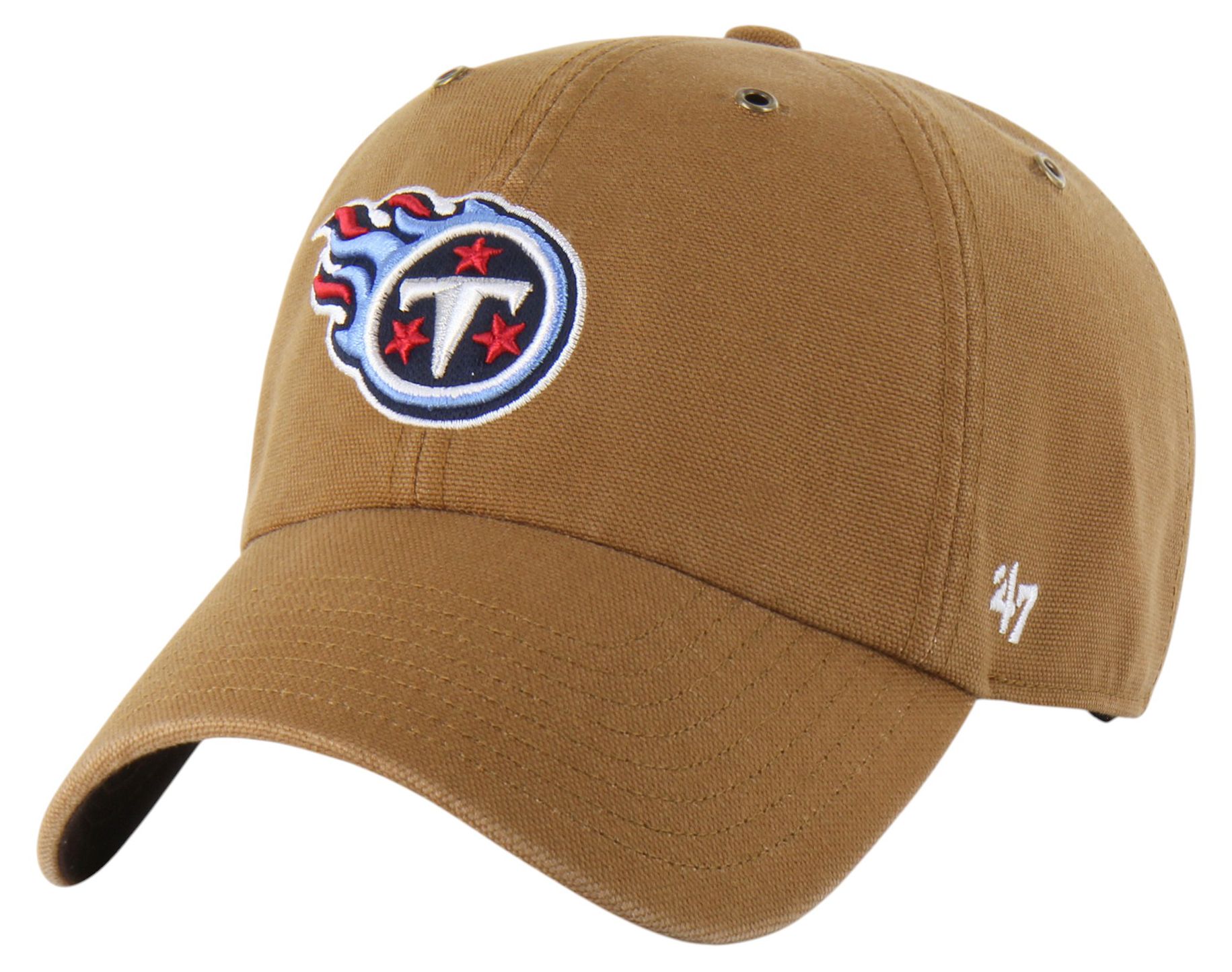 Carhartt x '47 Adult Tennessee Titans Clean Up Brown Adjustable Hat