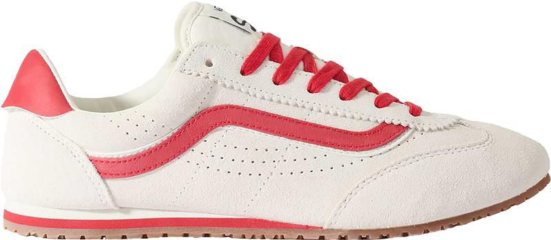 Suede Marshmallow/Red