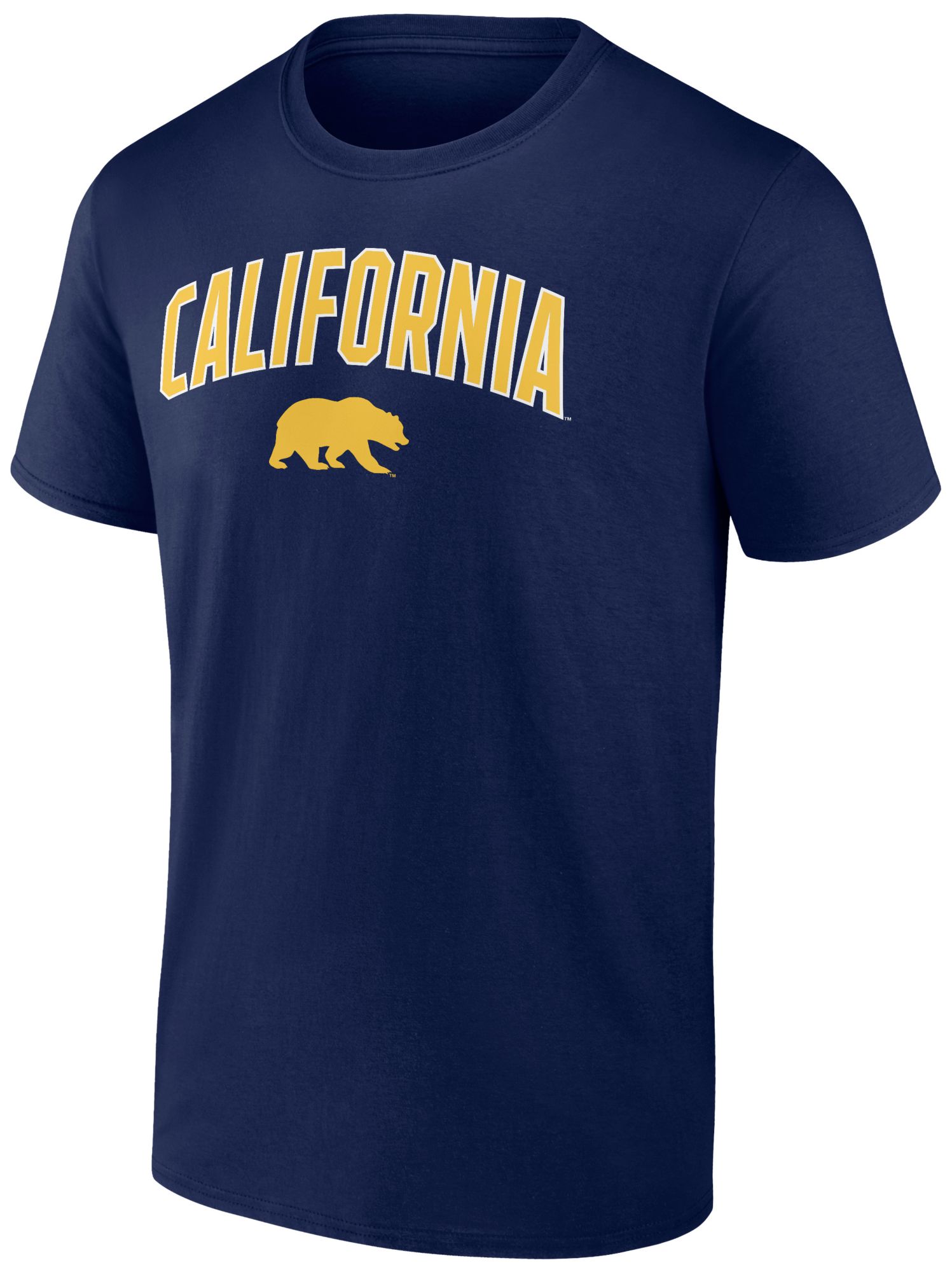 Logo Athletic Men's Cal Golden Bears Athletic Navy Arch Promo Short Sleeve T-Shirt