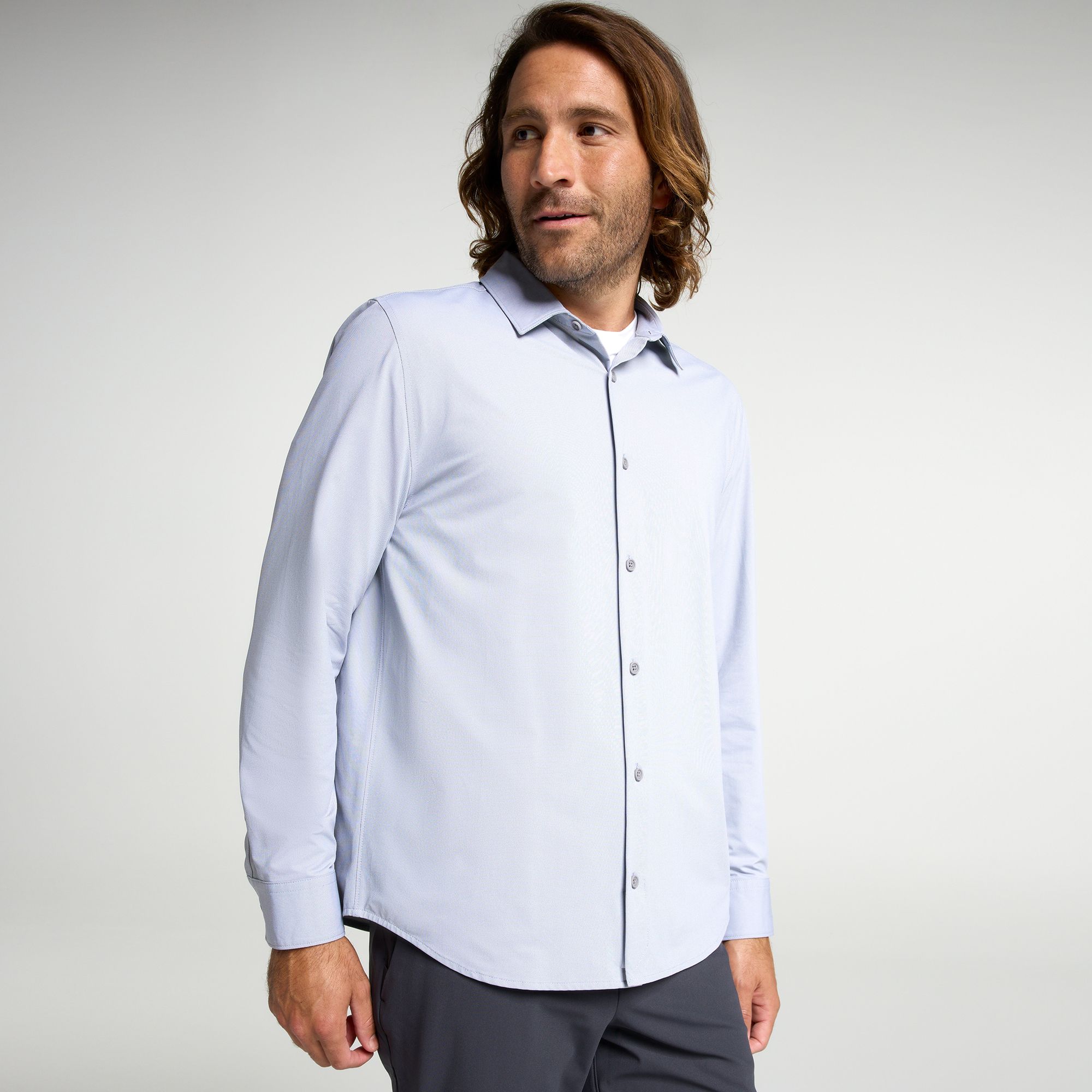 VRST Men's Limitless Elite Long Sleeve Button Up