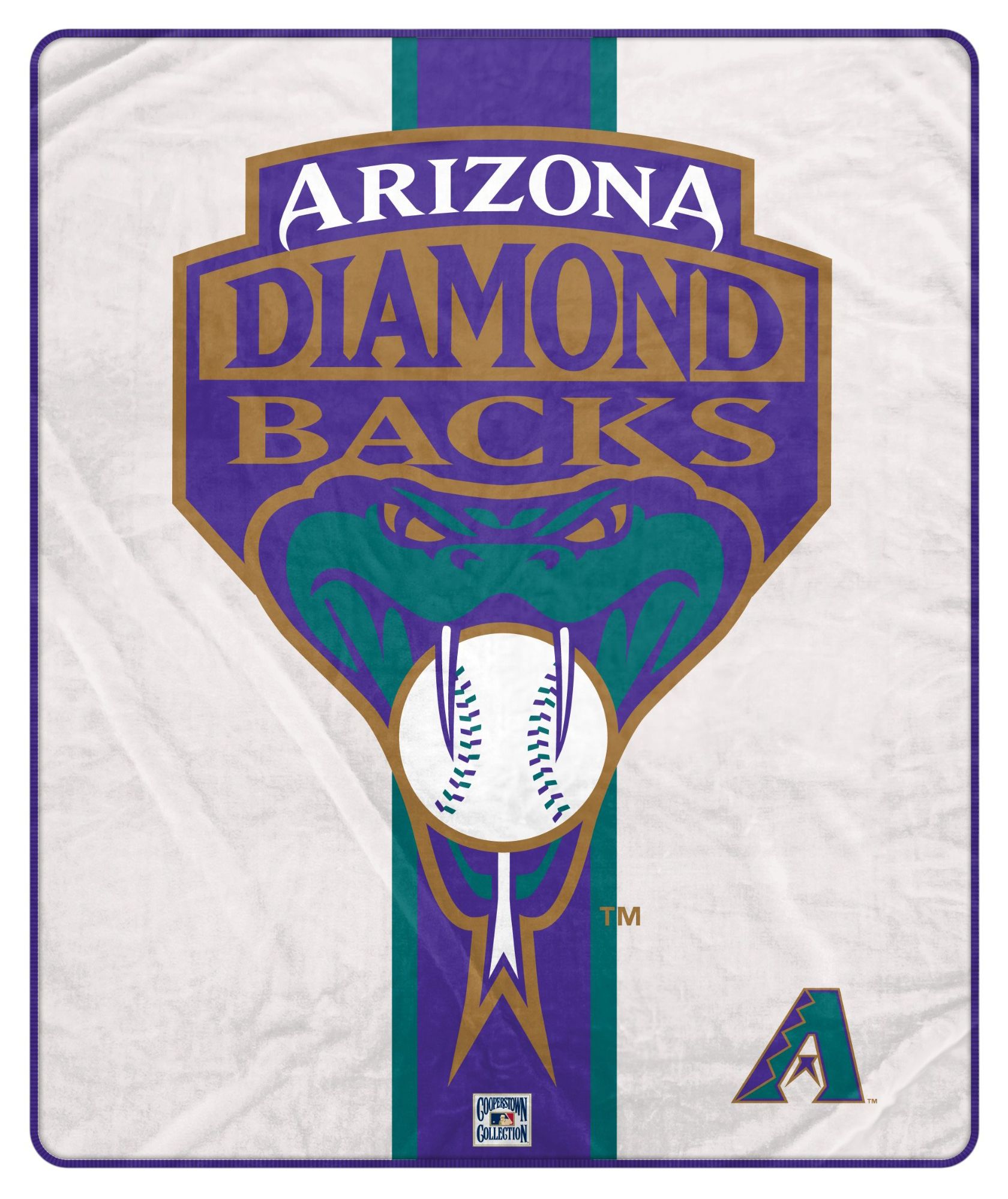 Pegasus Arizona Diamondbacks 60"x72" Vintage Landscape Blanket