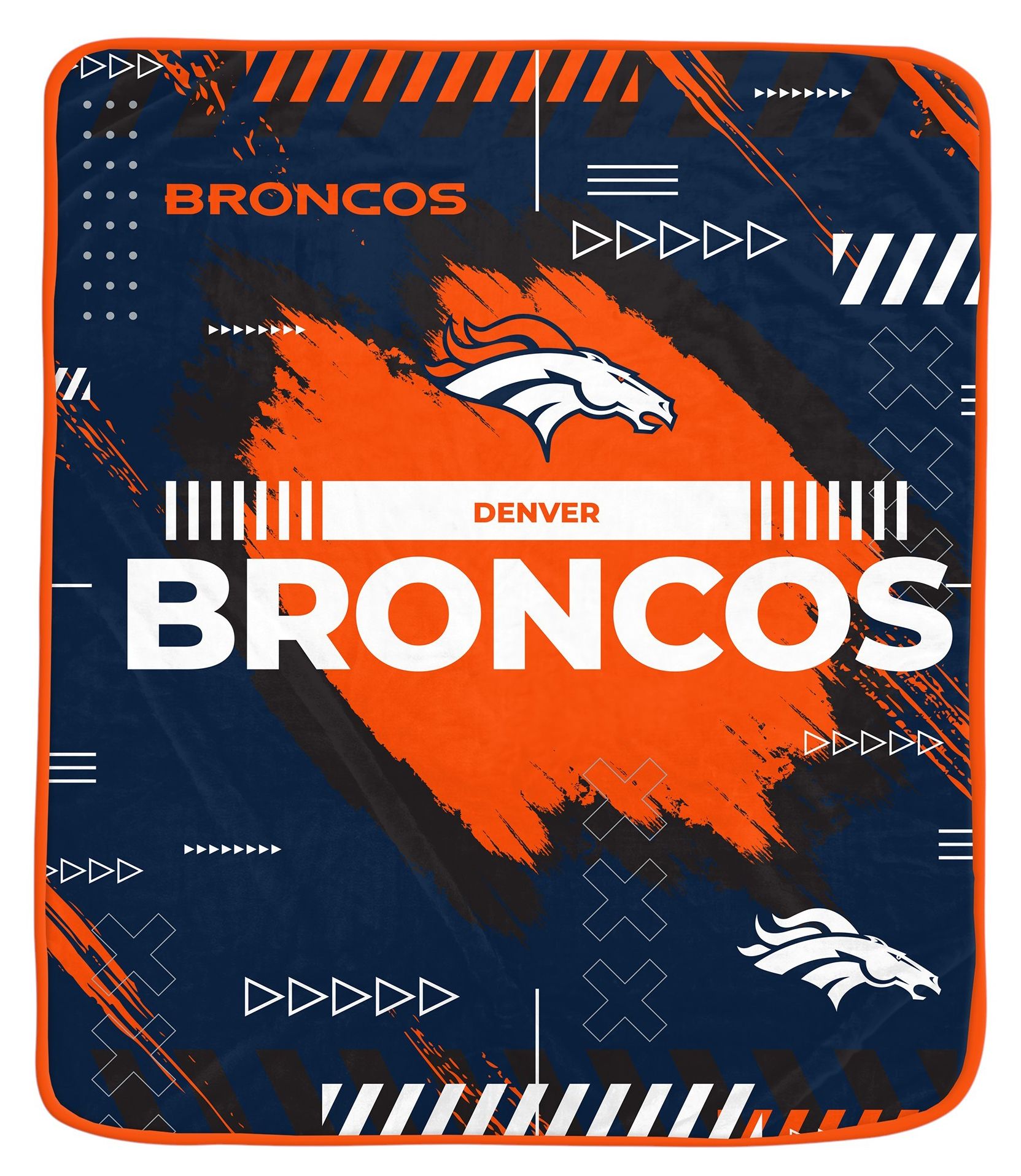 Pegasus Denver Broncos 60"x72" Game Tech Blanket