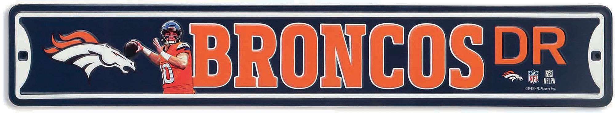 Open Road Denver Broncos Team Drive Sign