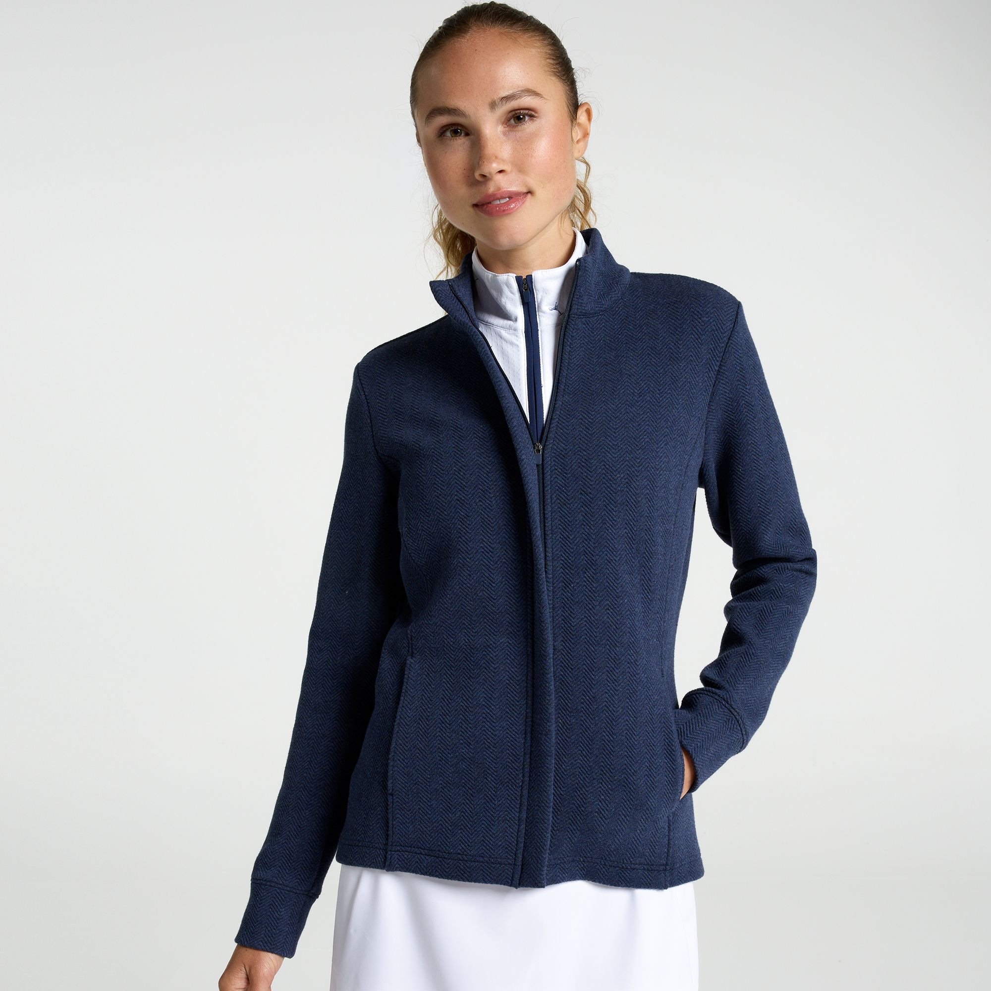 Walter Hagen Women's Clubhouse Full Zip Golf Jacket
