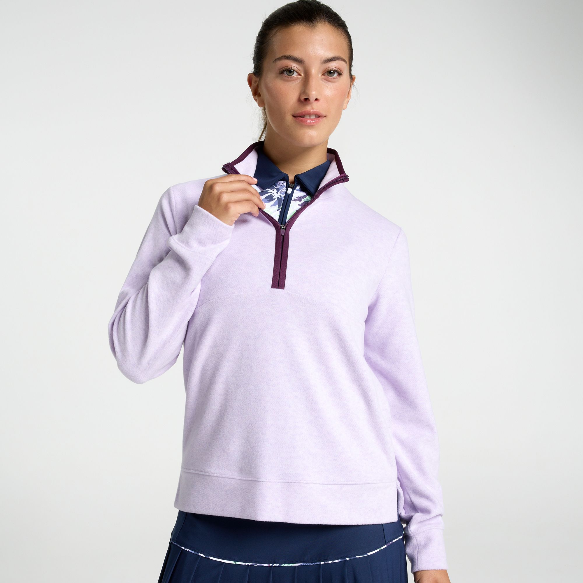 Walter Hagen Women's Performance 11 Threadsoft 1/4 Zip