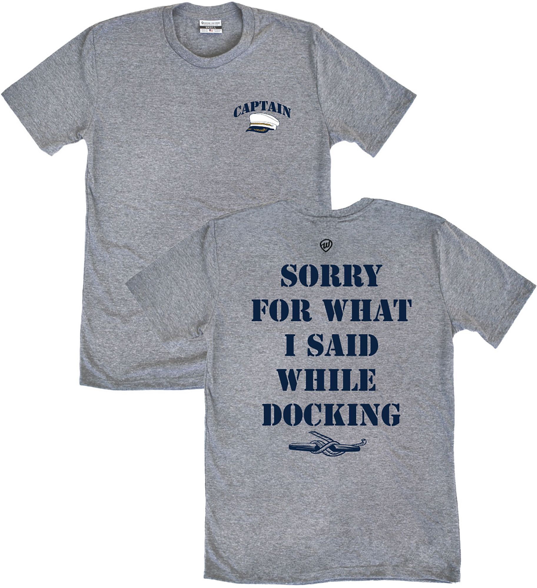 Where I'm From Men's Sorry Docking Short Sleeve T-Shirt