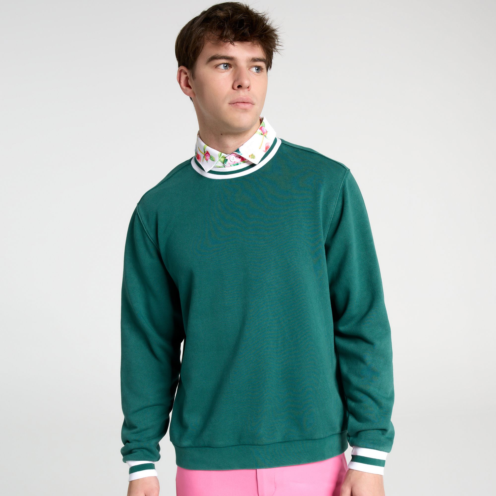 Walter Hagen Men's Clubhouse Fleece Crew