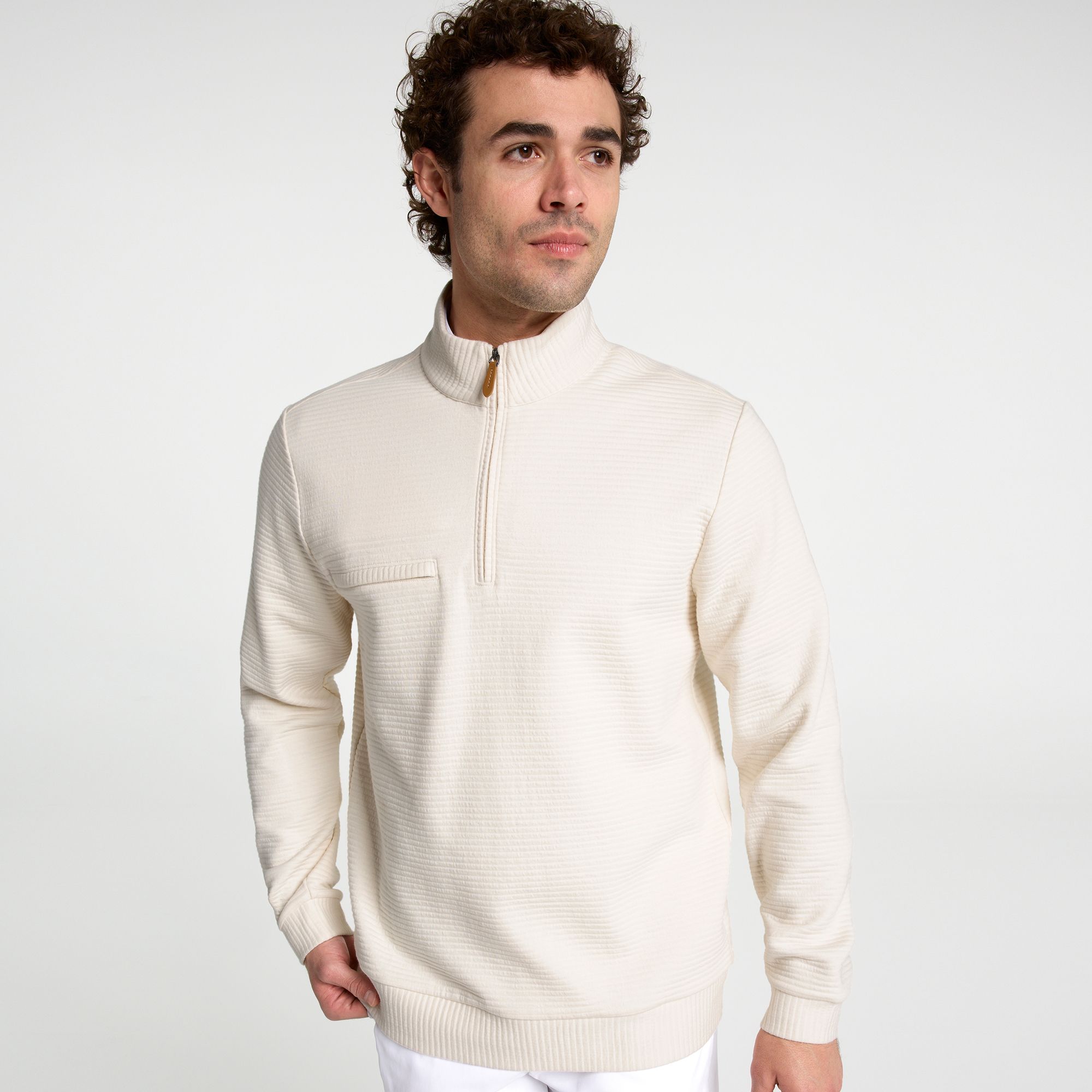 Walter Hagen Men's Clubhouse Textured 1/4 Zip