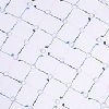 Interwoven Clubs White