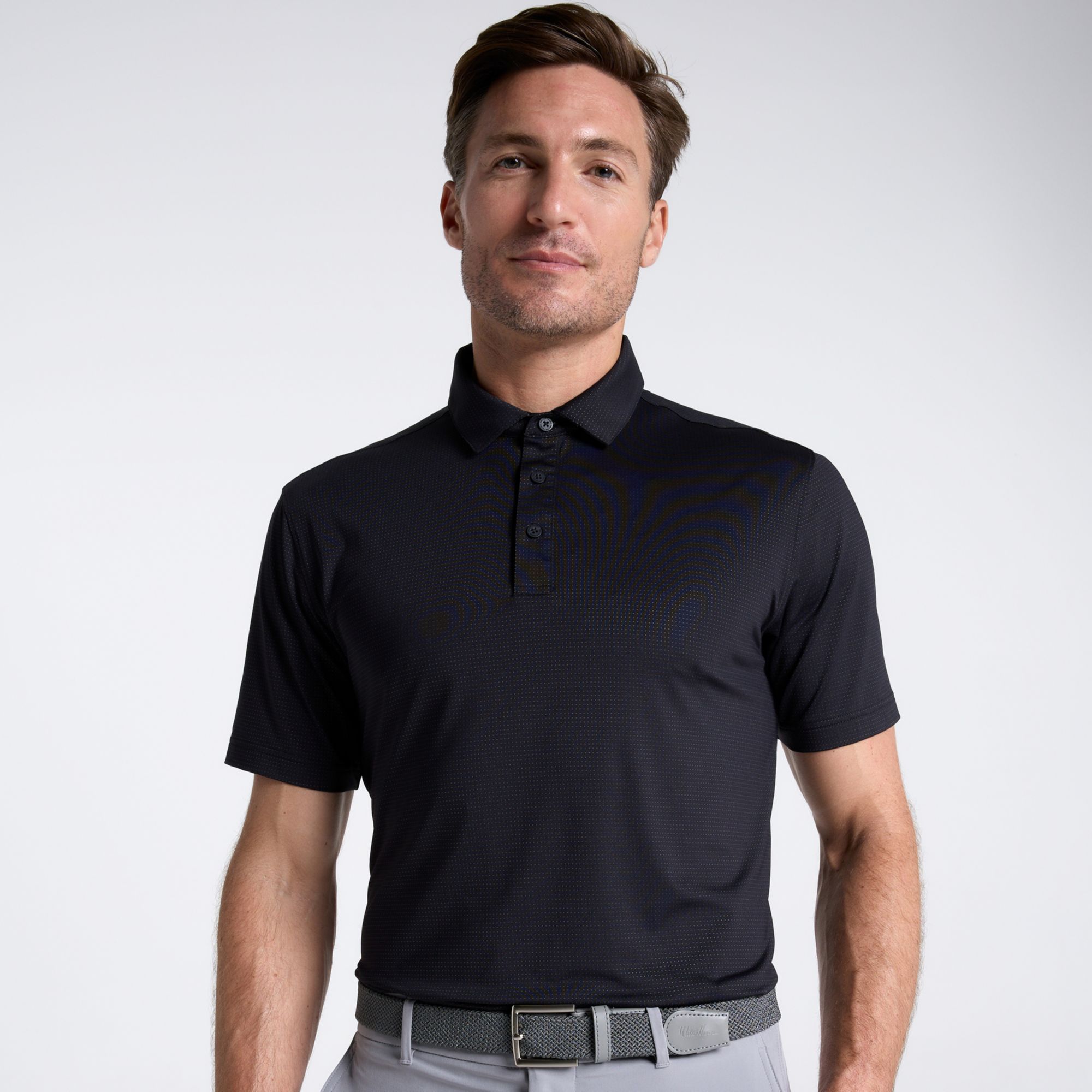 Walter Hagen Men's Performance 11 Course Cool Golf Polo