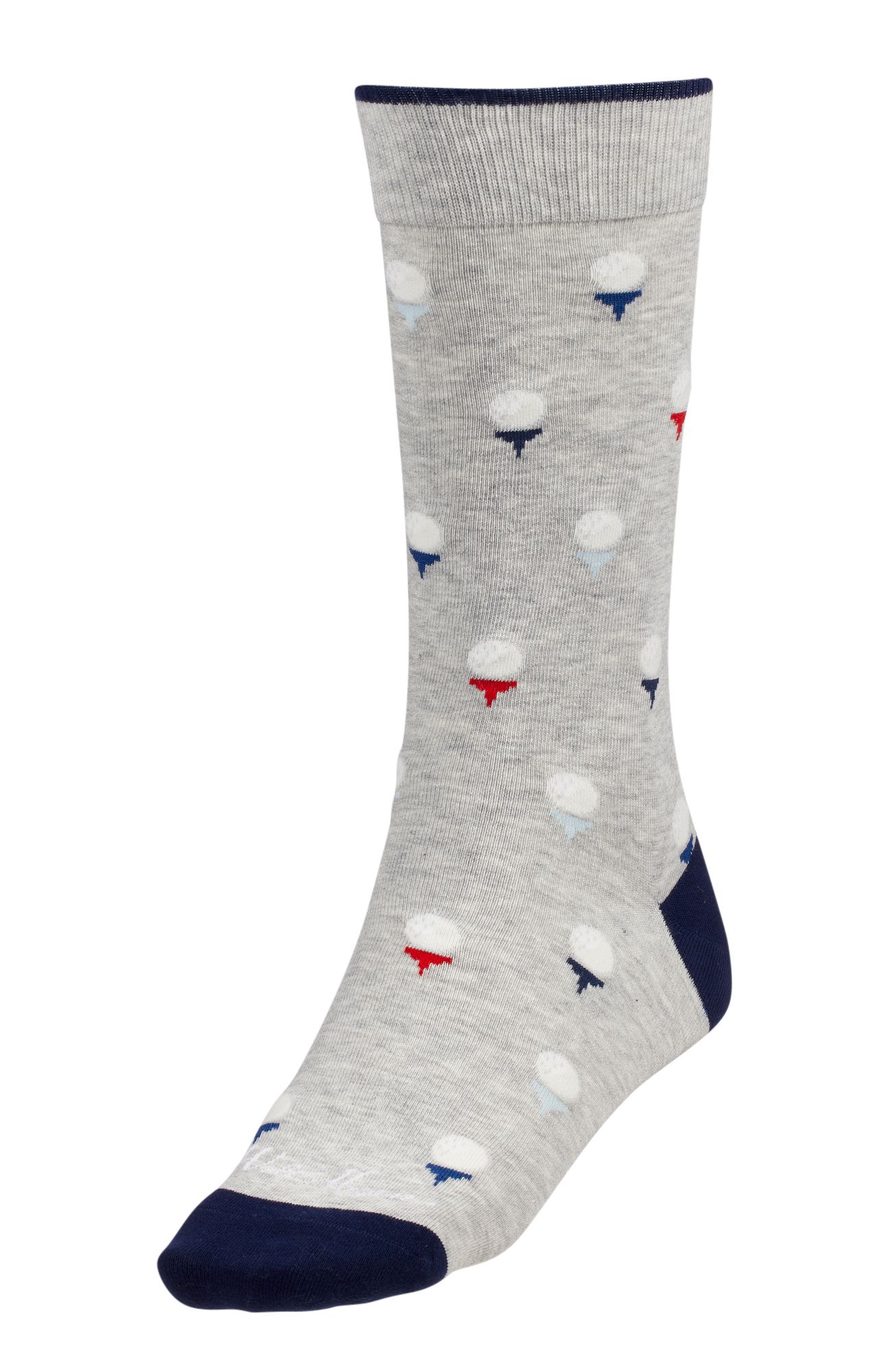 Walter Hagen Men's Novelty Socks - Gray