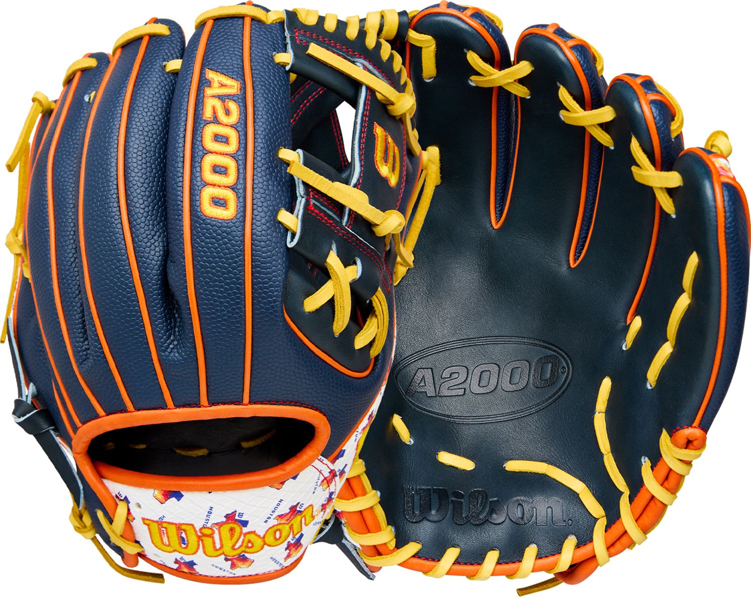 Navy/Orange/Yellow