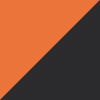 Black/Orange