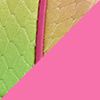 Flamingo Pink/Lime Green