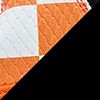 Black/Orange/White