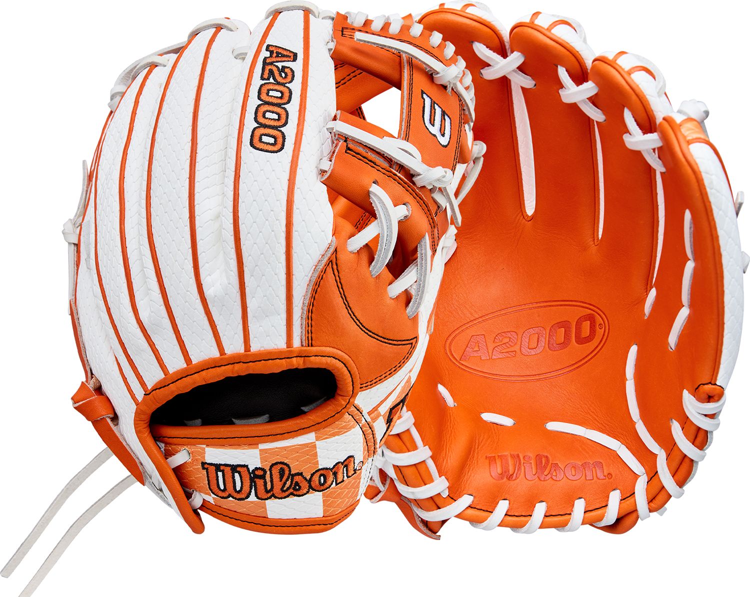 White/Orange