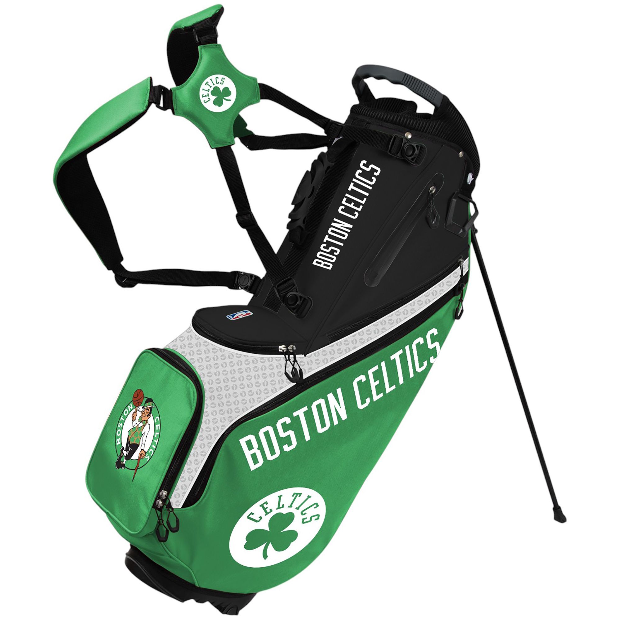 WinCraft Boston Celtics Back Nine Stand Bag