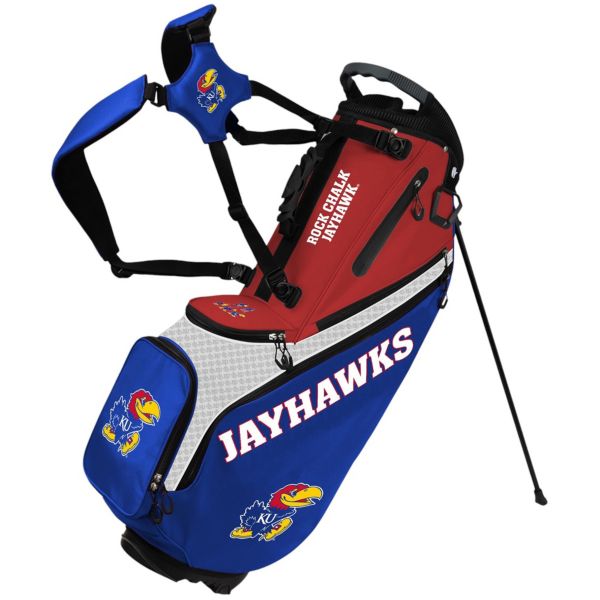 WinCraft Kansas Jayhawks Back Nine Stand Bag