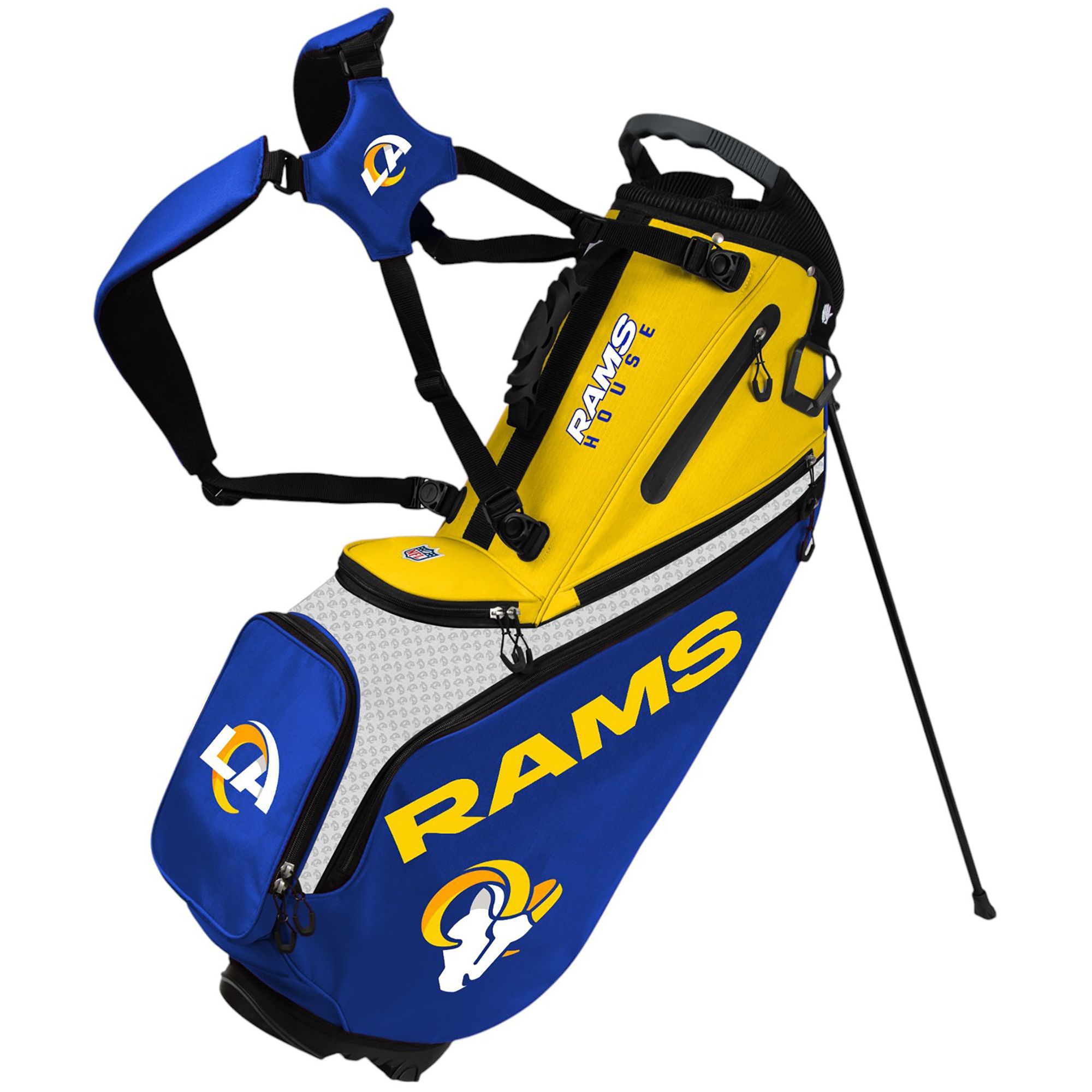 WinCraft Los Angeles Rams Back Nine Stand Bag