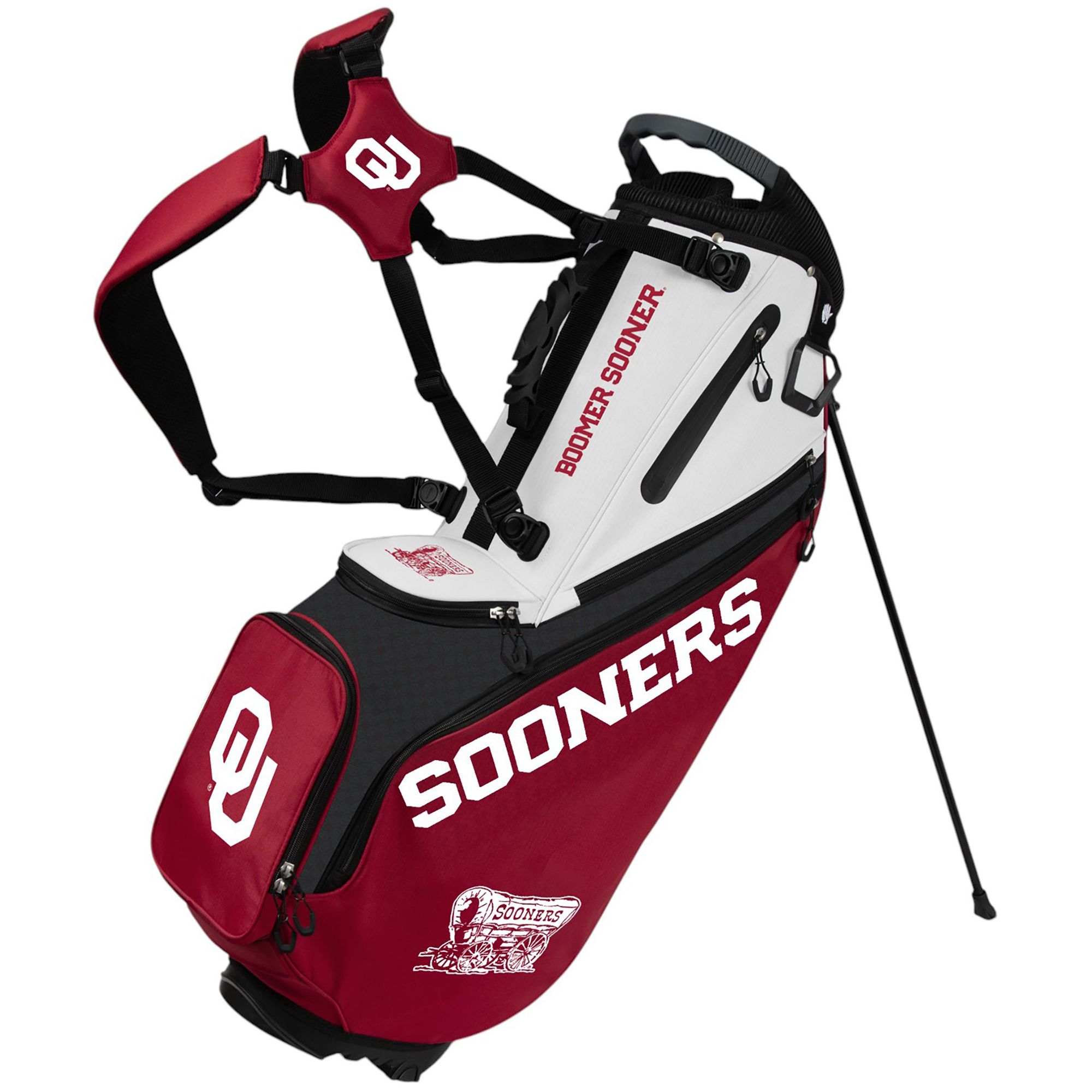 WinCraft Oklahoma Sooners Back Nine Stand Bag