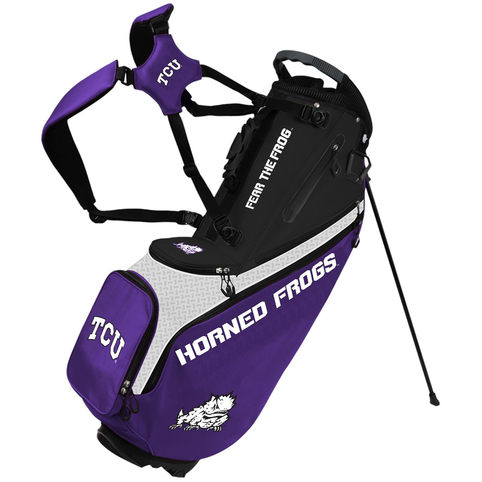 WinCraft TCU Horned Frogs Back Nine Stand Bag