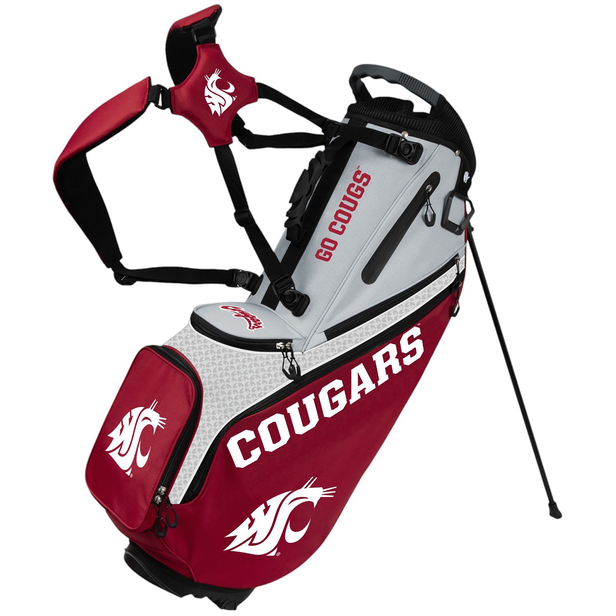 WinCraft Washington State Cougars Back Nine Stand Bag
