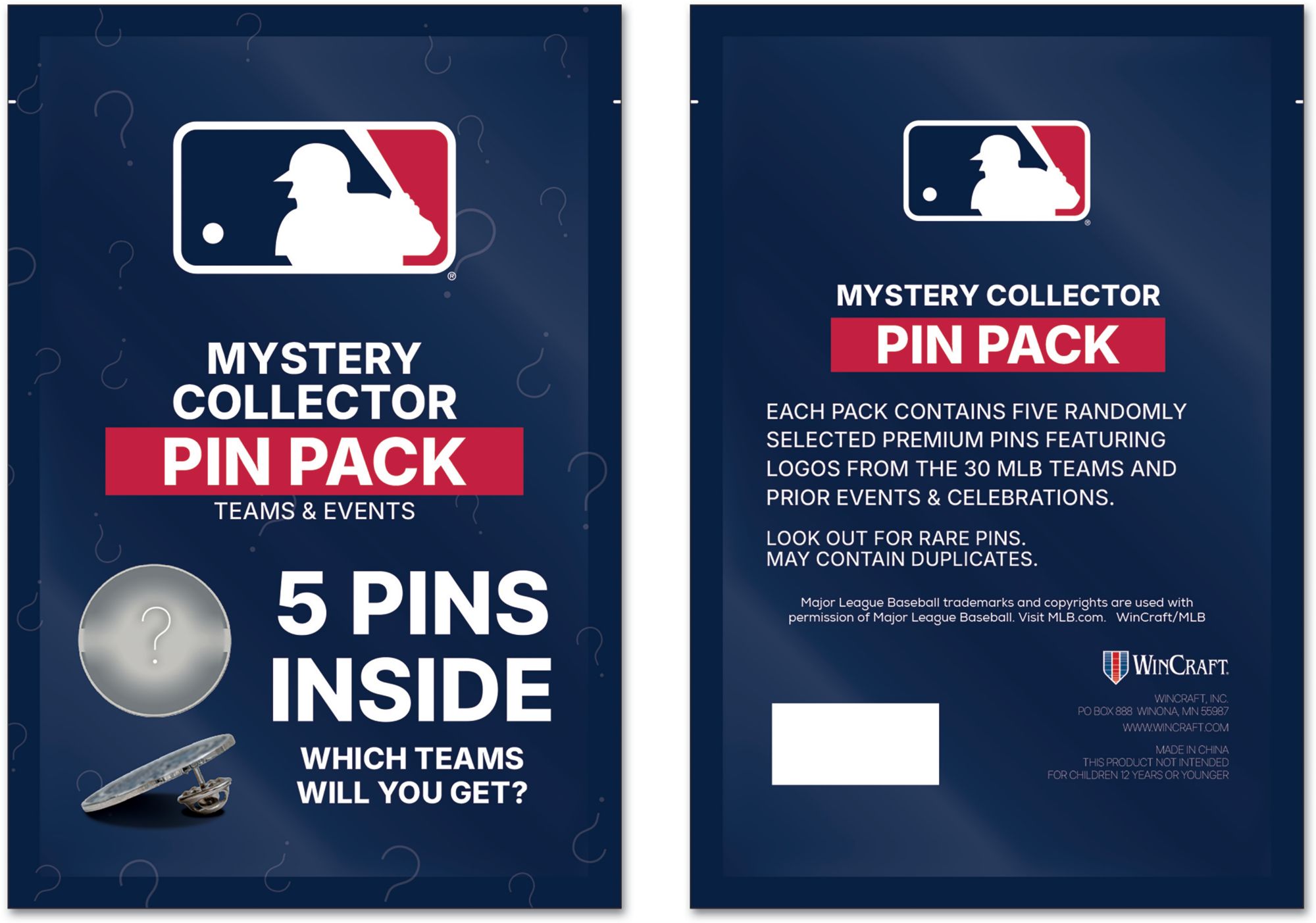 WinCraft MLB Mystery Collector Pin Pack
