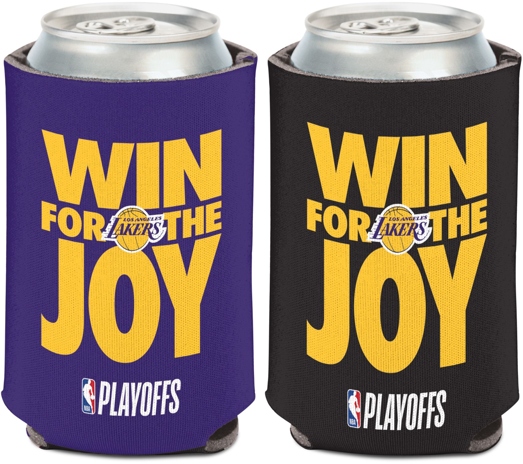 WinCraft 2024-25 NBA Playoffs Los Angeles Lakers "Win For The Joy" Can Cooler