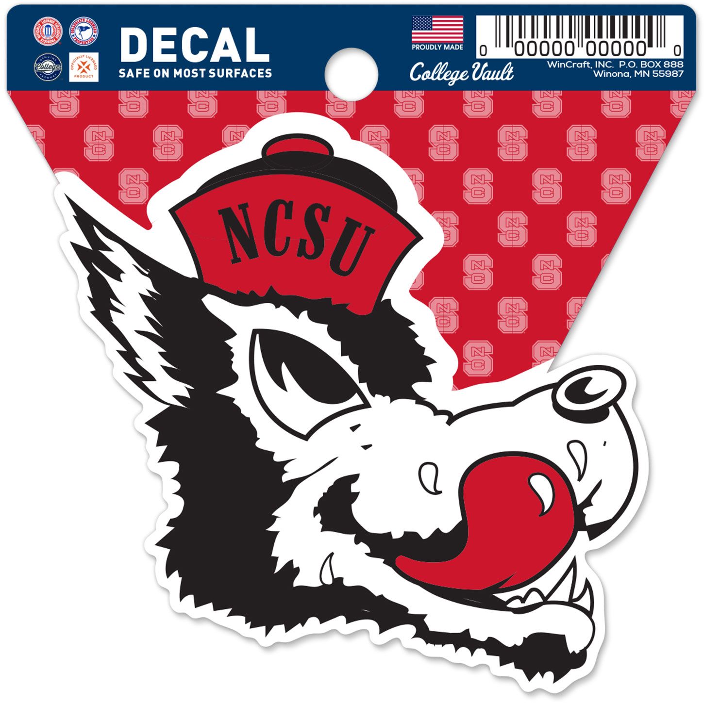 WinCraft North Carolina Tar Heels Retro Logo Clean Cut Decal