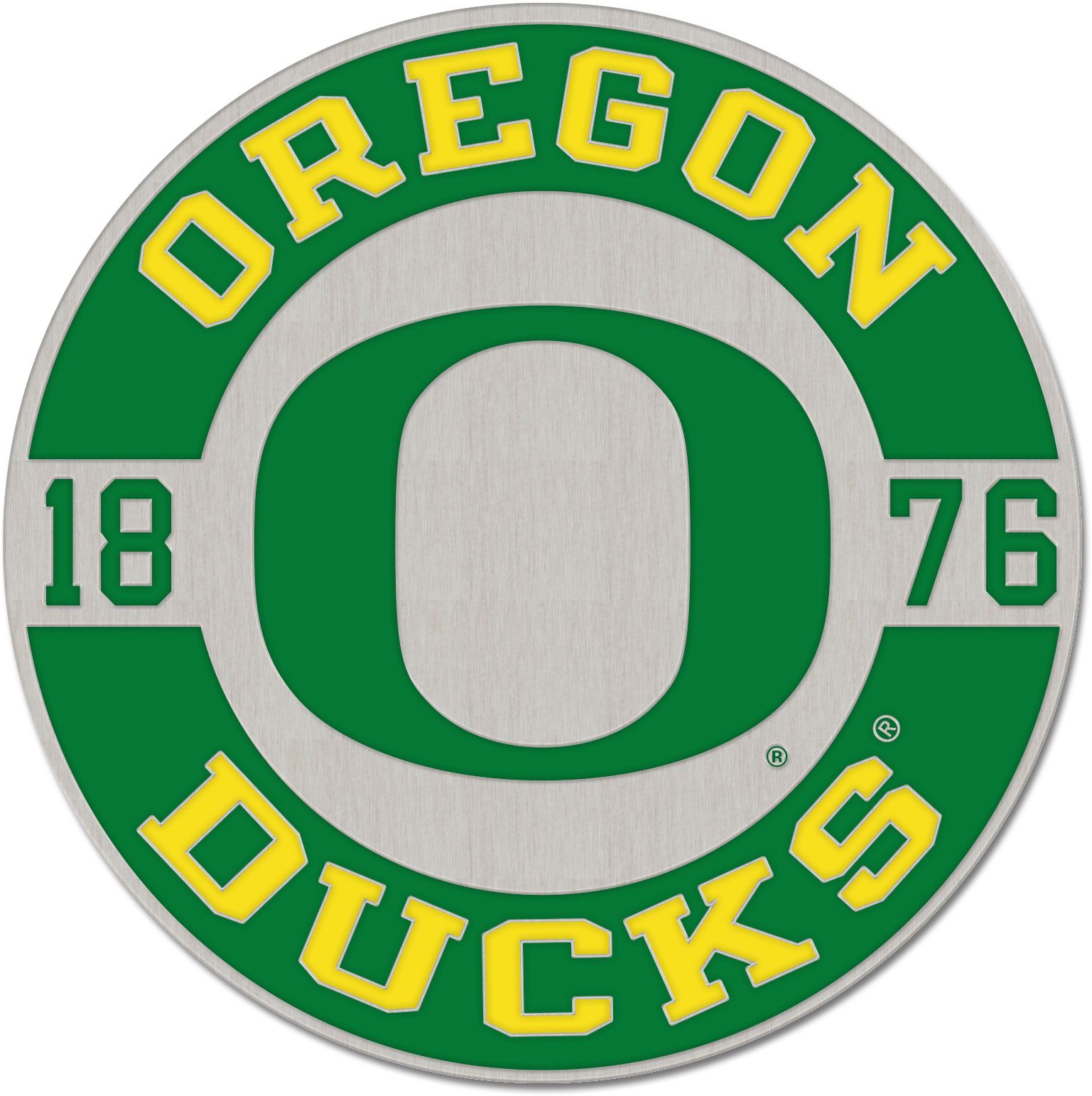 WinCraft Oregon Ducks Round Est. Date Collector Pin